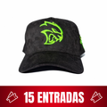 600 ENTRADAS - Gorra “Nacemos pobres, morimos ricos”