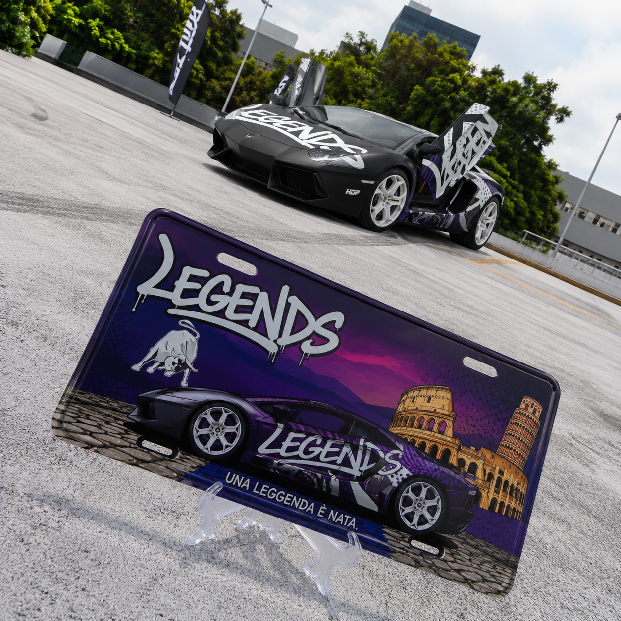 Kit de placas colección Legends
