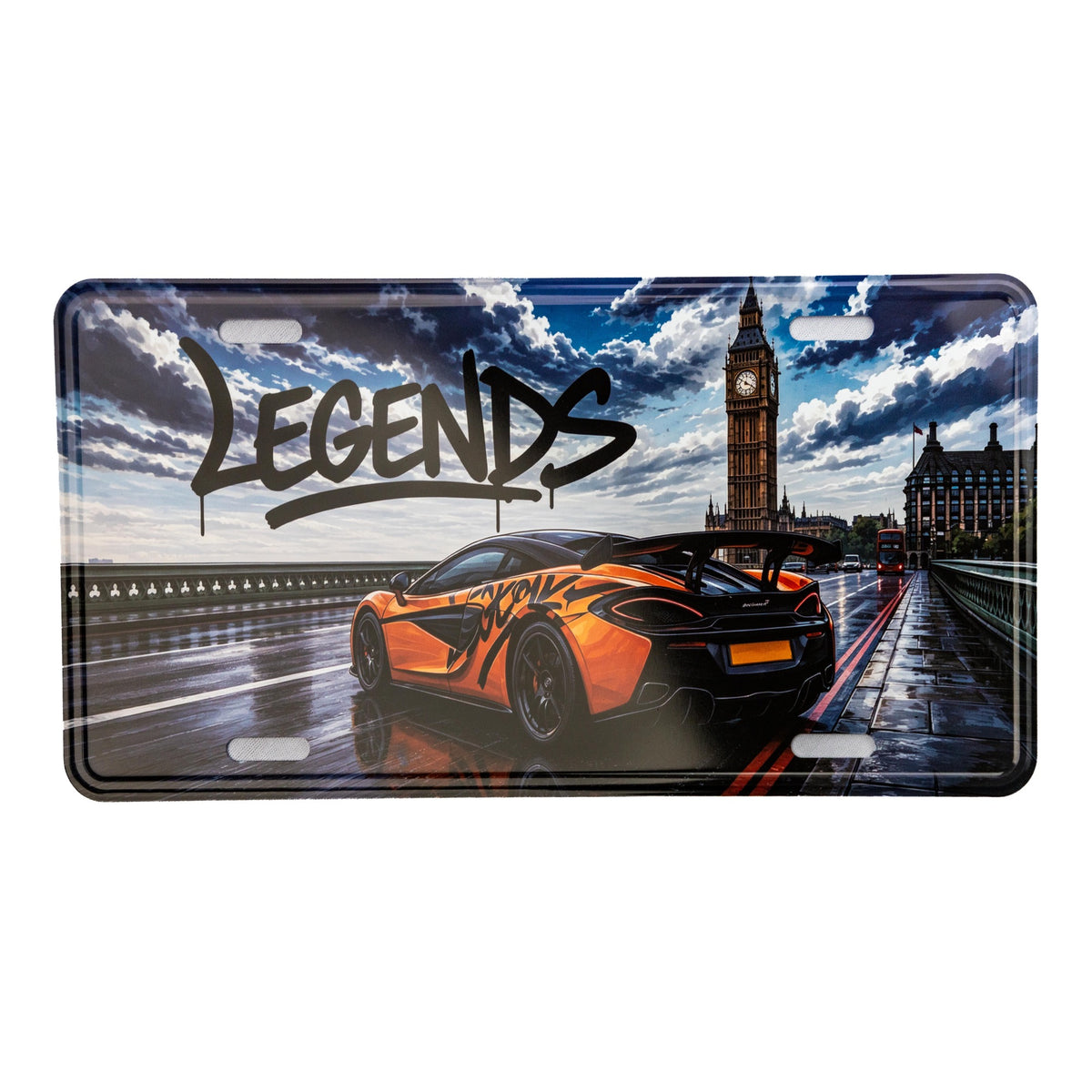Placa McLaren 540-C - Colección Legends