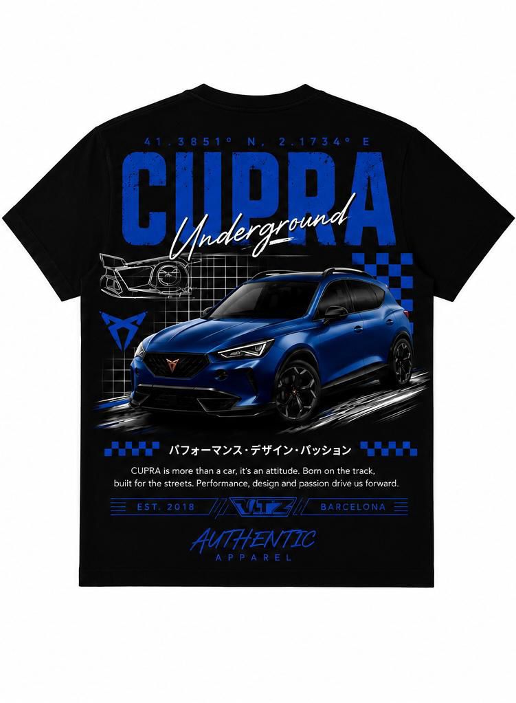 Playera CUPRA Underground