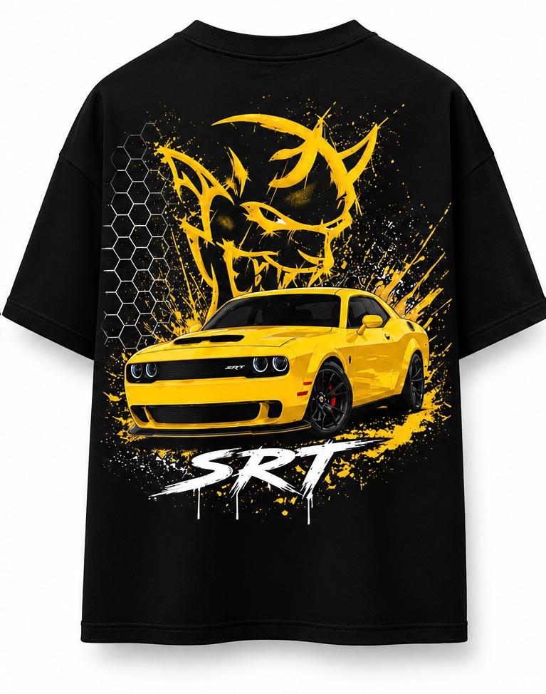Playera LEGENDS SRT Yellow Beast Edition.