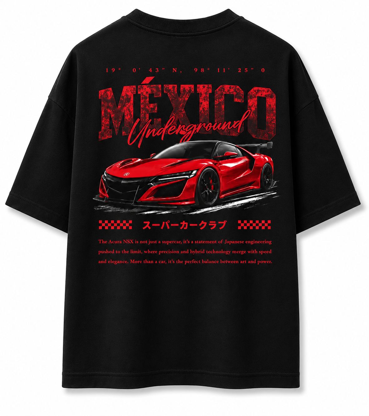 Playera Legends Underground NSX
