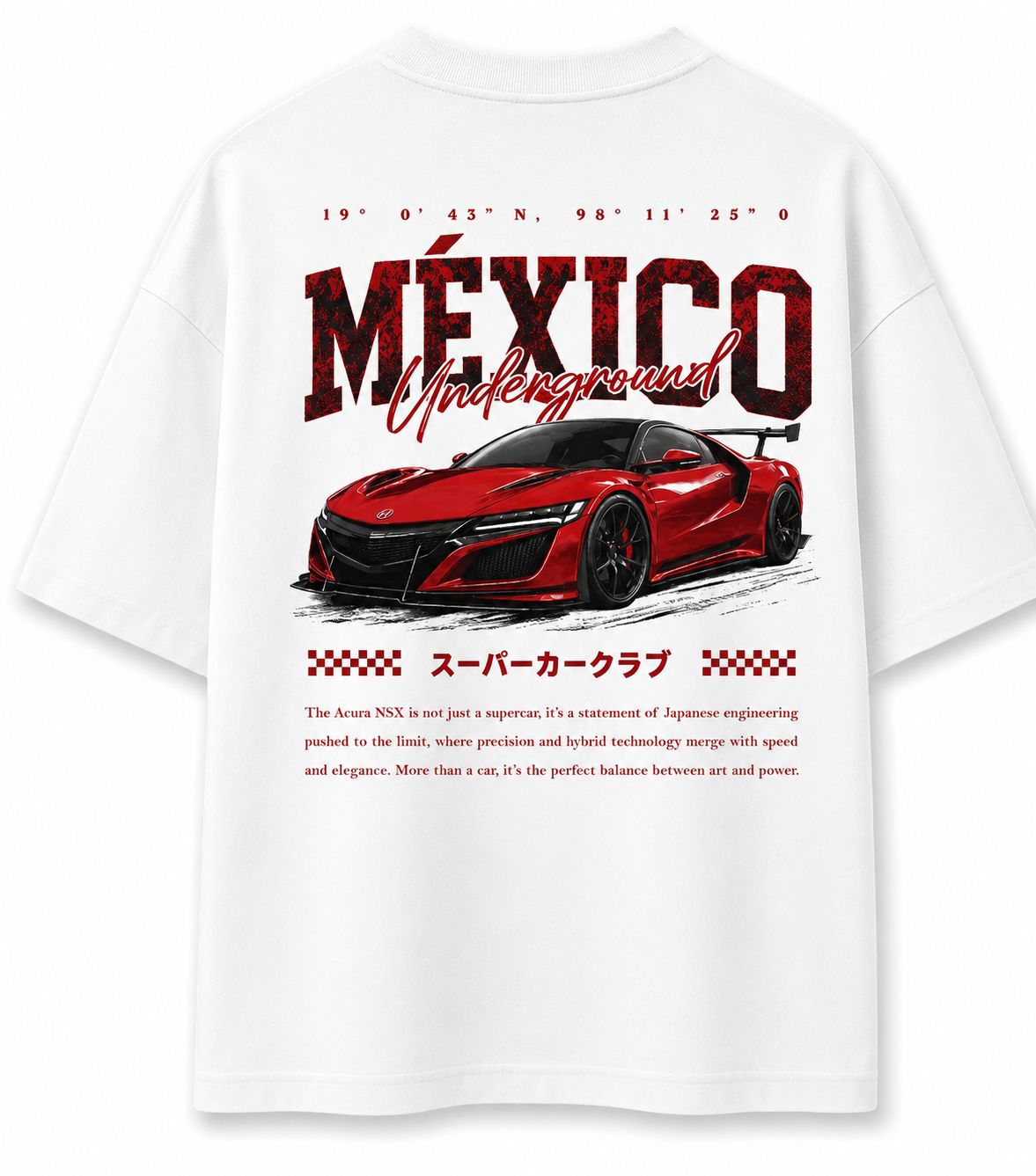 Playera Legends Underground NSX