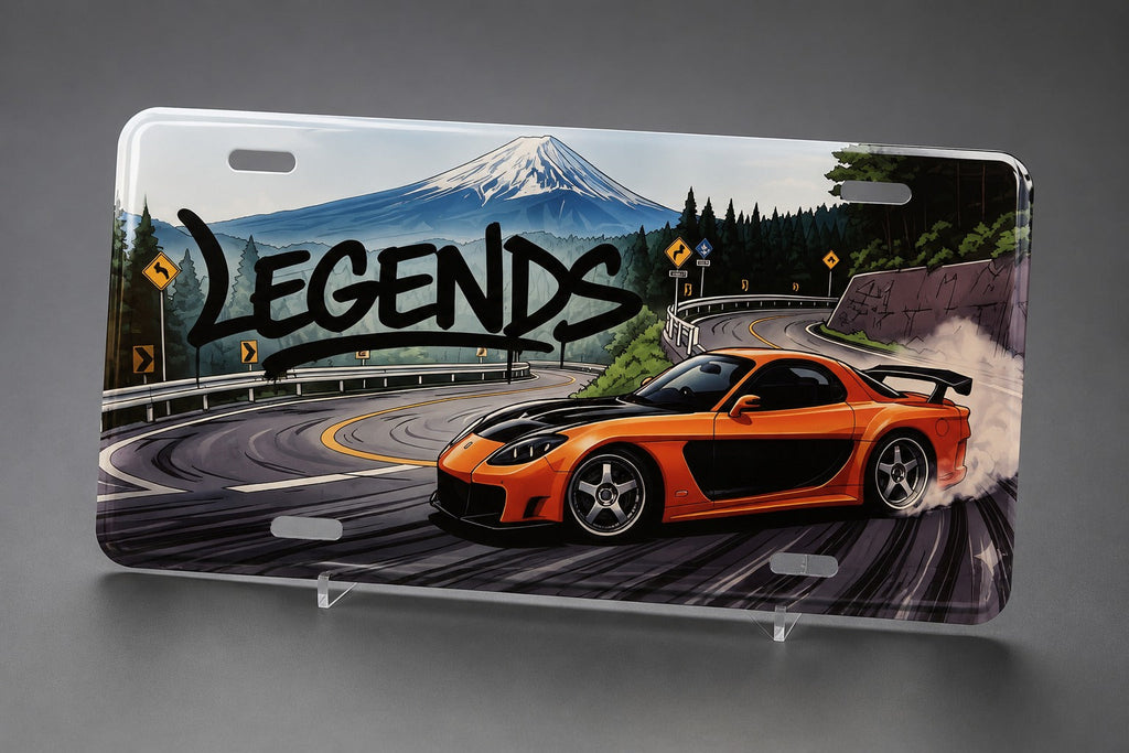 Placa Mazda RX-7 - Colección Legends