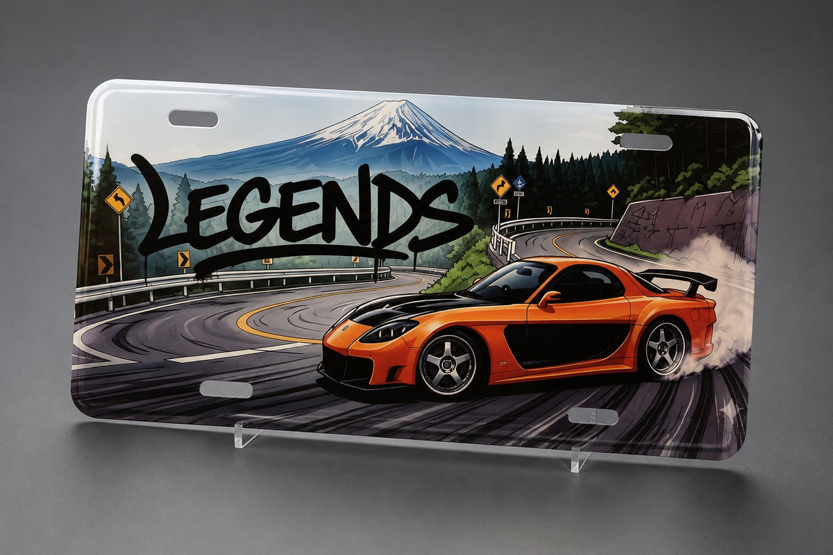 Placa Mazda RX-7 - Colección Legends